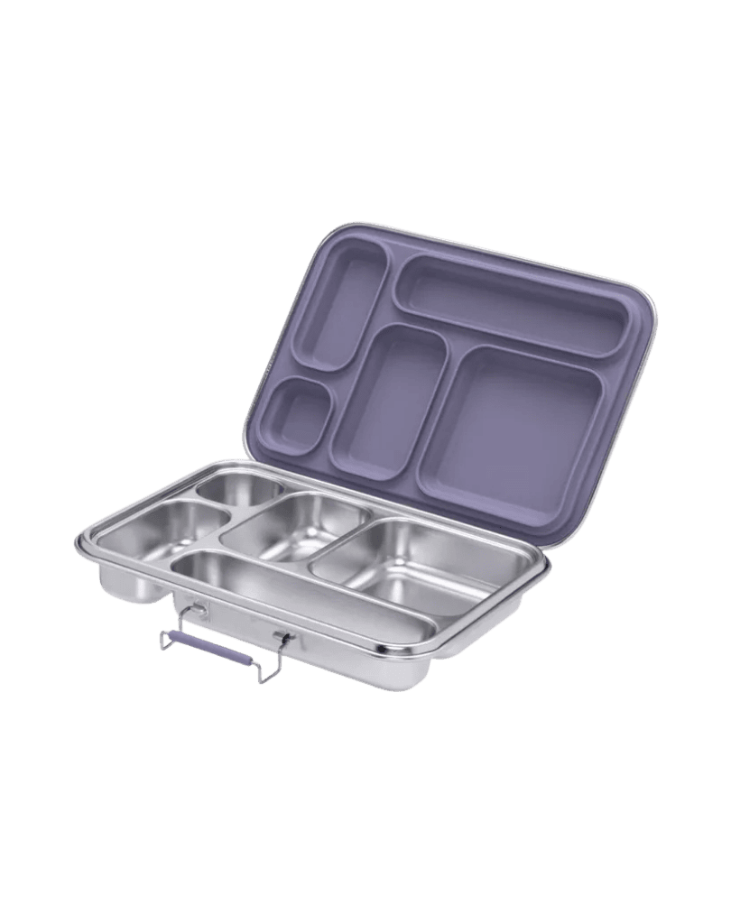 Purple compartment lunchbox