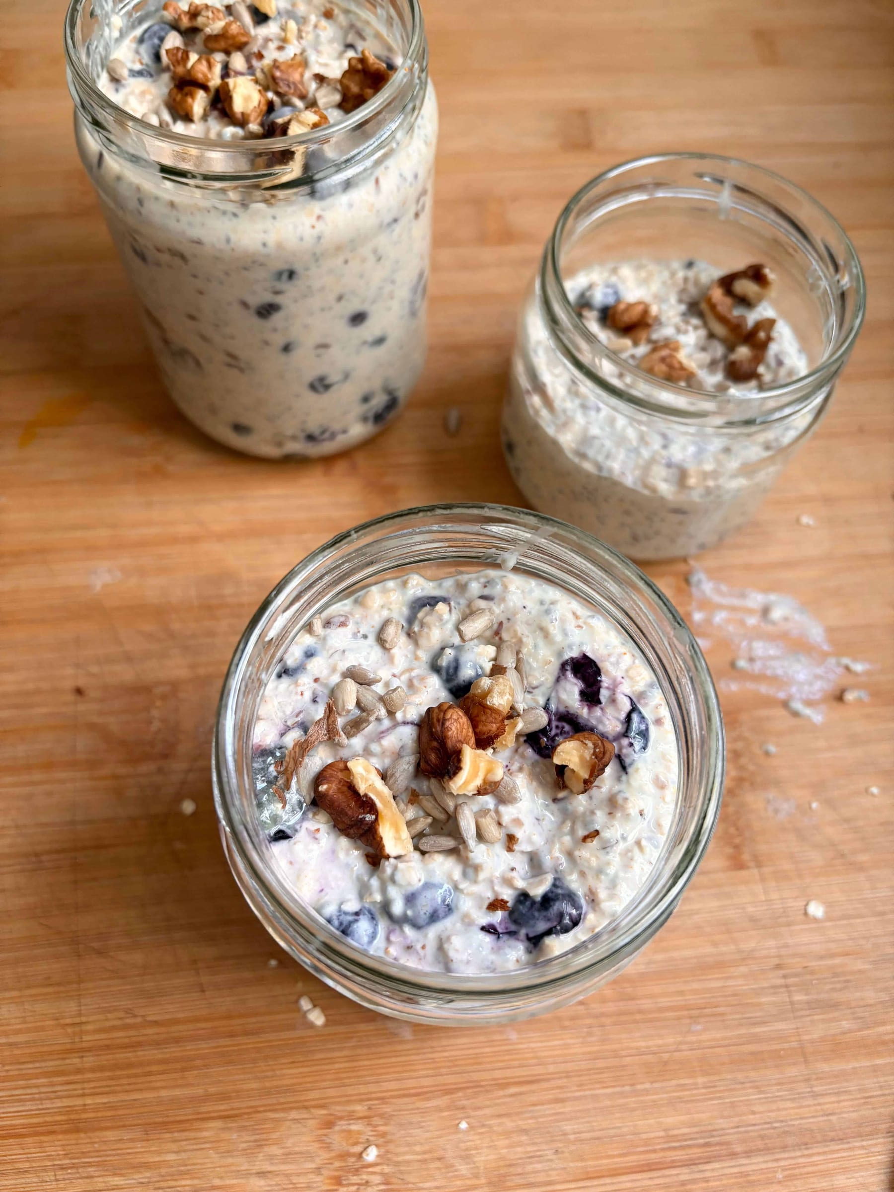 blueberry overnight oats