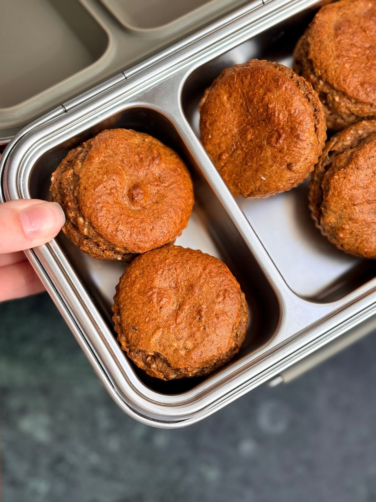 cinnamon sweet potato muffins